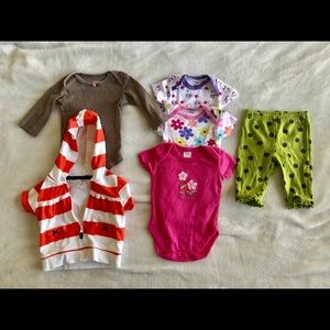 3-6 month old baby girl clothes